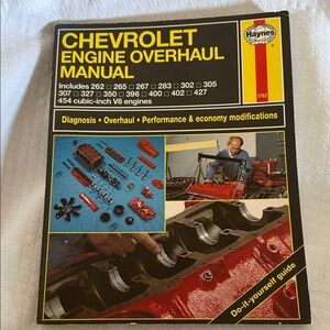 Haynes Chevrolet Engine Overhaul Manual 1762 New